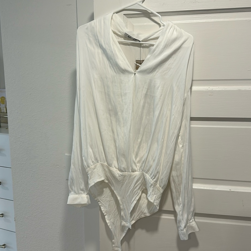 Chic Do + Be White Bodysuit